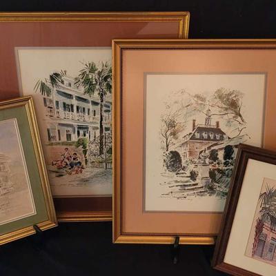 Variety Of Lowcountry Artwork Of Charleston SC
