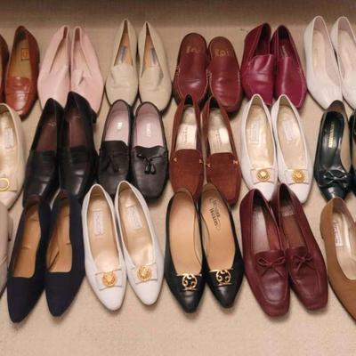 Ladies Designer Shoes Featuring Ralph Lauren & Talbots