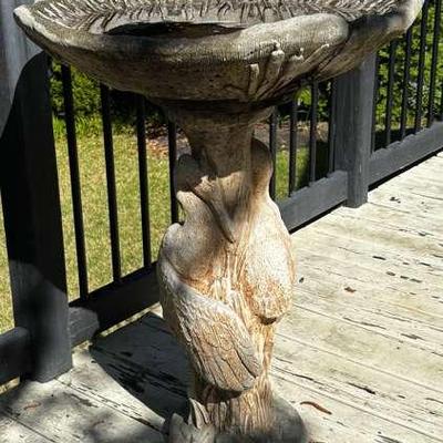Concrete Bird Bath