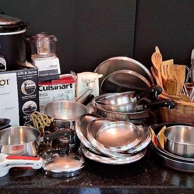 Kitchen Appliances & Pots And Pans And More