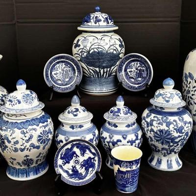 Blue And White Porcelain Decor
