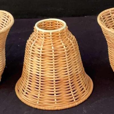 Wicker Lamp Shades