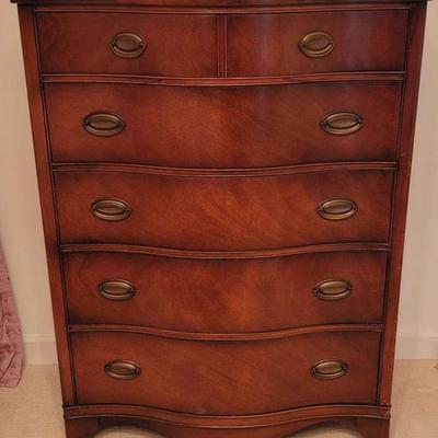 Drexel Hampton Court Style Tallboy Dresser