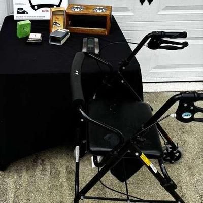 Odds And Ends Including Lumex Rollator Walker
