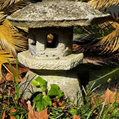 Concrete Pagoda Statue