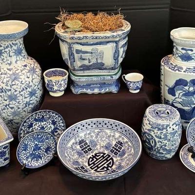 Blue And White Porcelain Collection