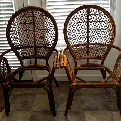 Vintage Rattan Chairs