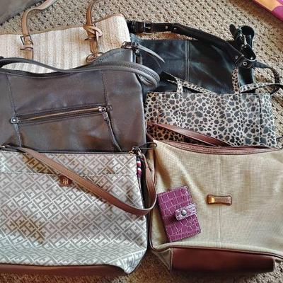 Ri274 purse lot 2 leopard print