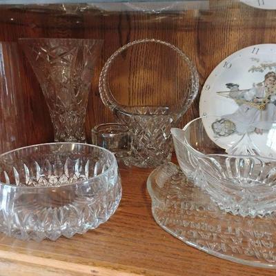 Ri268 crystal and glass decor crystal