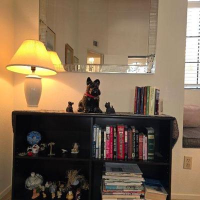 Ri213 mirror lamp and shelf