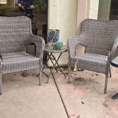 Ri201 patio chairs lot 2