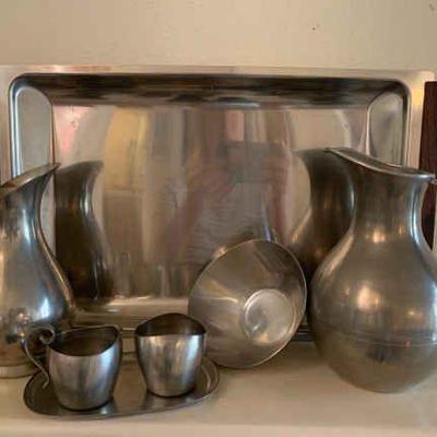 Ri260 pewter serving set