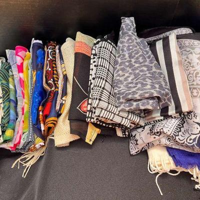 Ri226 mystery lot scarves and wraps