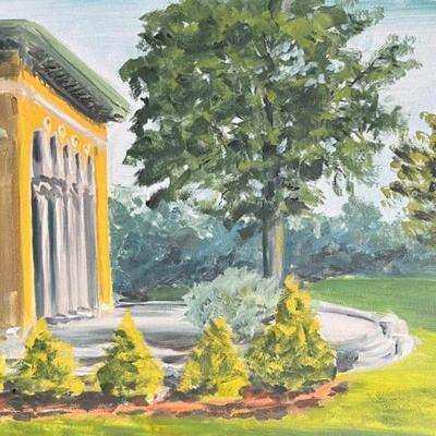 Larry Griggs Acrylic Landscape Painting, Unsigned