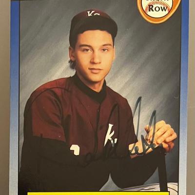 1992 Front Row Derek Jeter Draft Pick, Autographed