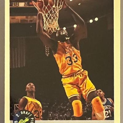 1992 Classic Shaquile O’Neal Promo Basketball Card