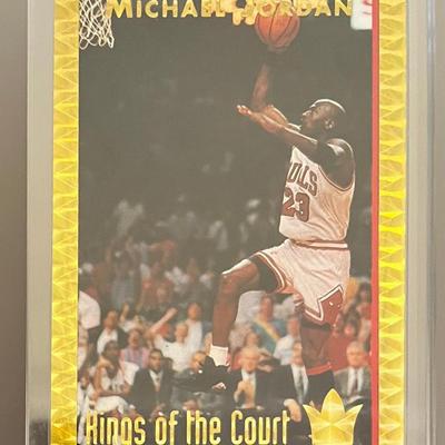 1995 Michael Jordan Kings Of The Court, Promotional Card