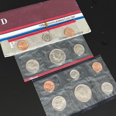 U.S. 1984 Mint Sets, Both D and P