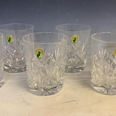Waterford Highball Glasses (6) in “Ferndale” Pattern