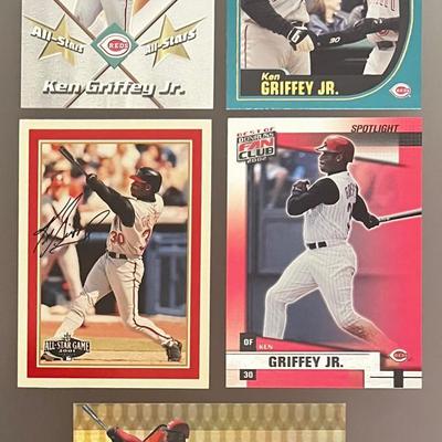 5 - Ken Griffey Jr. Cincinnati Reds Baseball Cards 64/100