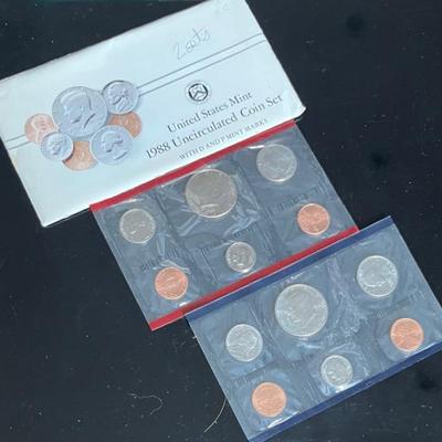 U.S. 1988 Mint Set, Both D and P Mint Marks