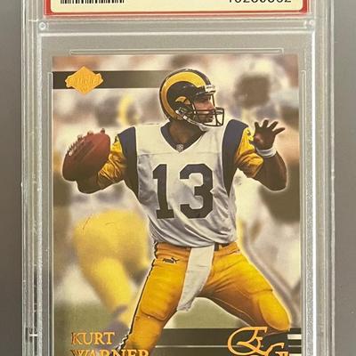 2000 Collectors Edge Kurt Warner Football Card Gem Mint 10