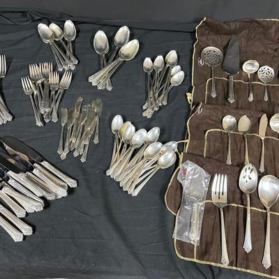 Heirloom Sterling Damask Rose Flatware