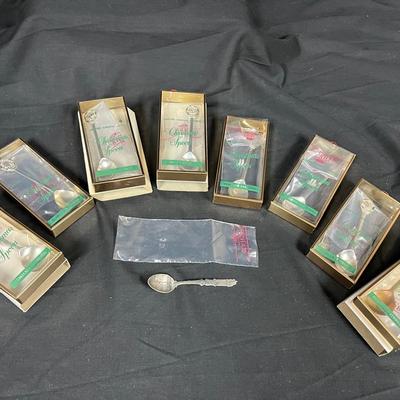 Gorham Sterling Christmas Spoons 
