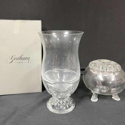 Vintage Flower Lite And Gorham Tea light 