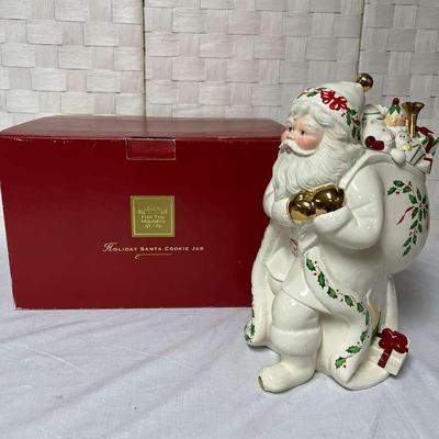 Lenox Santa Cookie Jar