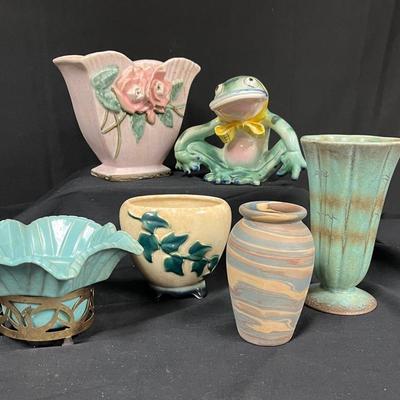 Vintage Niloak, McCoy And Other Pottery