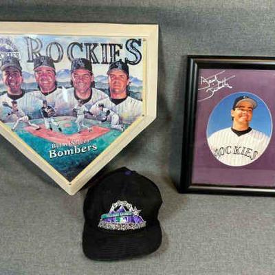 Rockies memorabilia