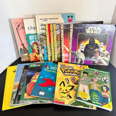 Vintage Children’s Books Muppets, Star Wars, Pokémon, Disney