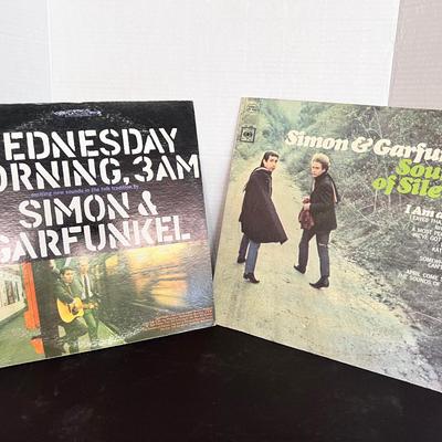 Simon & Garfunkel Vinyl Records Albums Sound Of Silence, Wednesday 3AM 