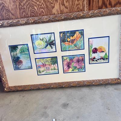 Four Corners Framing Small Prints Fruit Landscape Seascape Flowers 