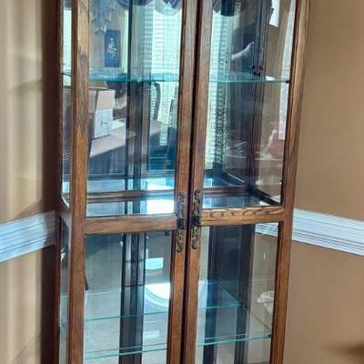 Glass Dining Cabinet