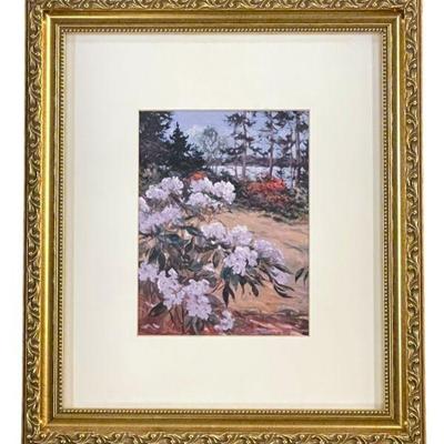 KEITH OEHMIG AZALEAS AT MAGNOLIA GARDENS PRINT