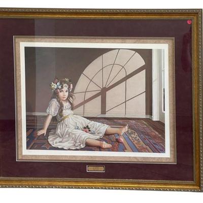 FAN WINDOW PATI BANNISTER (1929-2013) LTD ED LITHO
