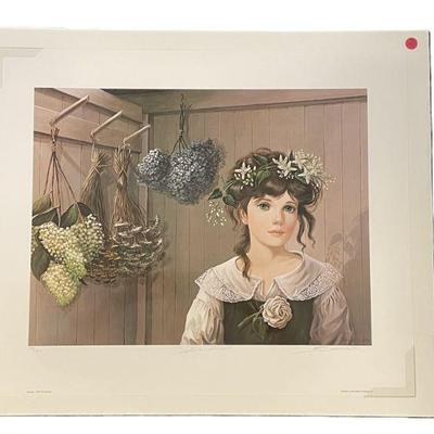 PATI BANNISTER (1929-2013) SEPTEMBER HARVEST LTD ED LITHO