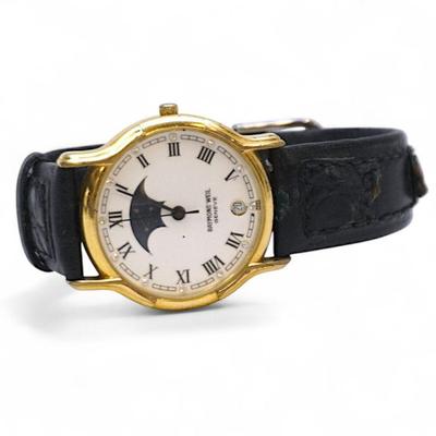 LADIES RAYMOND WEIL MOON PHASE QUARTZ WATCH