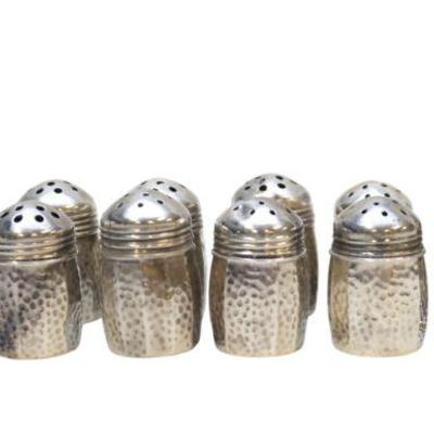 10 INDIVIDUAL STERLING SILVER SALTS