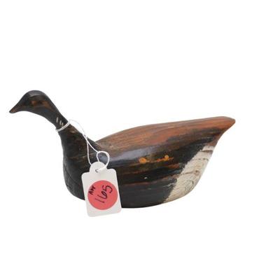 ANTIQUE CARVED MINIATURE DECOY