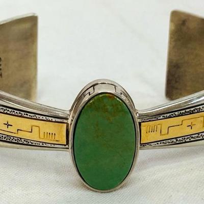 RMT 14k Inlay Cuff