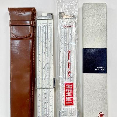 Hemmi Slide Rule, 2 Count