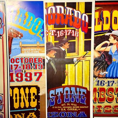 Tombstone Arizona Posters 1991-1998 