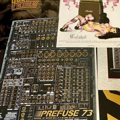 *signed* Social distortion, Queens Of The Stone Age Posters & More! 