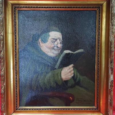 Auge Jessen Original Oil Painting