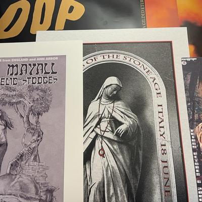 *signed* Queens Of The Stone Age, Reflex Posters & More! 