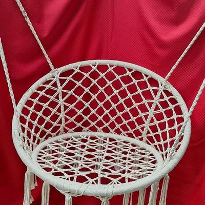 Hanging Boho Macrame Hammock Chair