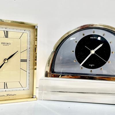 Seiko Quartz Clocks 